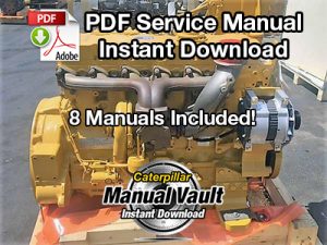 Caterpillar C6.6 (666) Diesel Engine Complete Service Manual