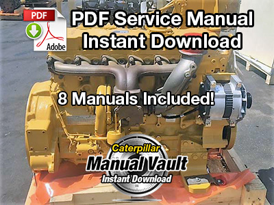 Caterpillar C6.6 (666) Diesel Engine Complete Service Manual