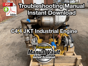 Cat C4.4 JKT Industrial Engine Troubleshooting Manual | Caterpillar